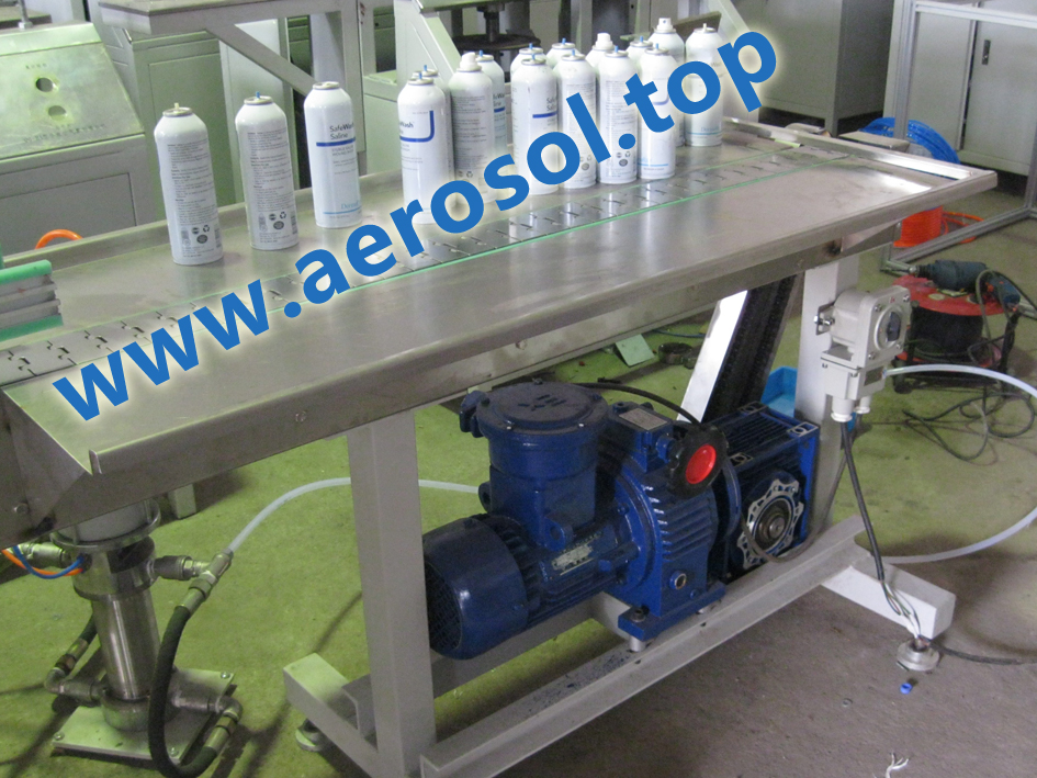 Automatic Bag-on-valve Aerosol Filling Machine