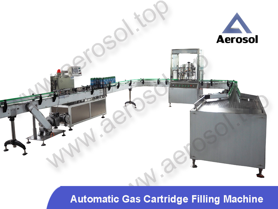 Automatic Gas Cartridge Filling Machine