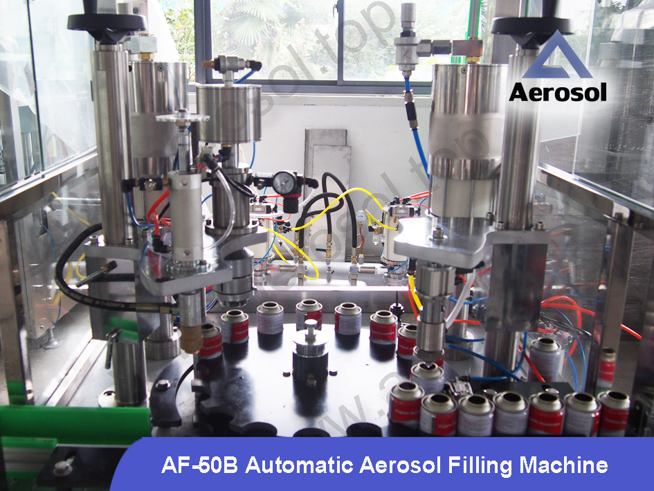 AF-50B Automatic Aerosol Filling Machine