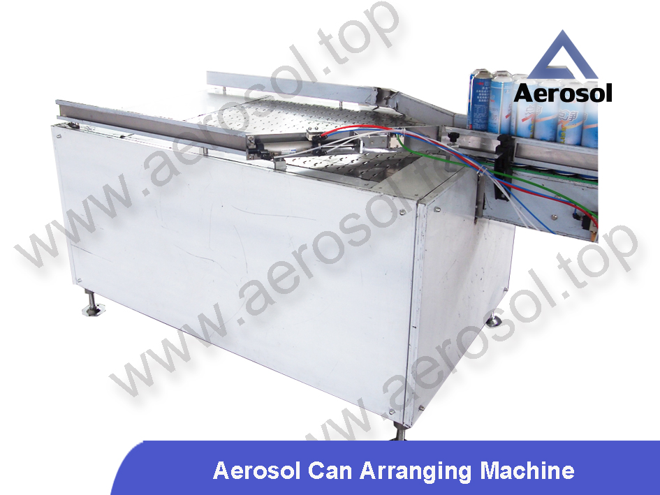 Aerosol Can Arranging Machine